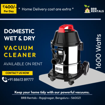 Brb rental vacuum cleaner